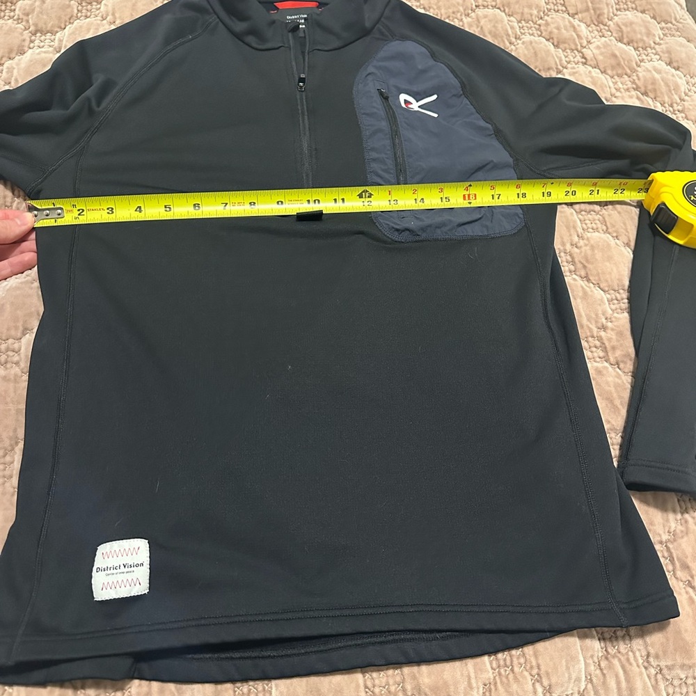 District Vision Half-Zip Grid Fleece - Medium - Picture 4 of 5